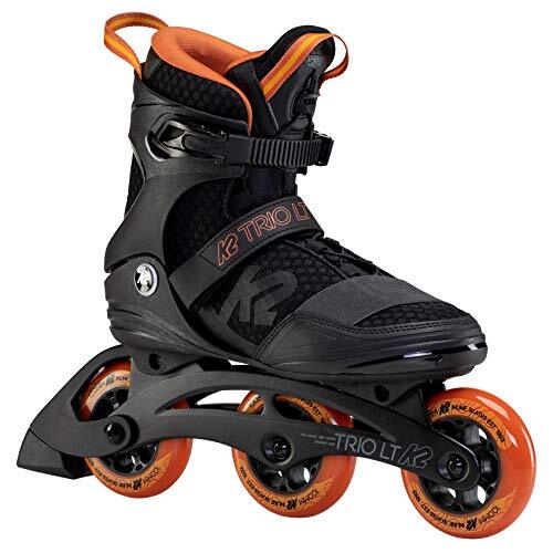 K2 Trio LT 100 M Inline skates voor heren met softboot, zwart - oranje, 30F0129