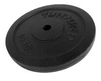 Tunturi Halterschijf - 1 x 15 kg - Gietijzer - Ø 30 mm