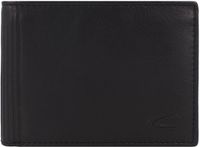 camel active Leren Portemonnee Cliff Jeans Wallet Black Zwart