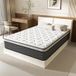 Dewinner – Matelas 120x190cm Épaisseur 30cm – Ressorts Ensachés – Mousse à mémoire de forme – 7 zones de soutien – Confort respirant
