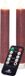 Anna's Collection LED dinerkaarsen - 2x st - antiek roze - 18 cm - met afstandsbediening