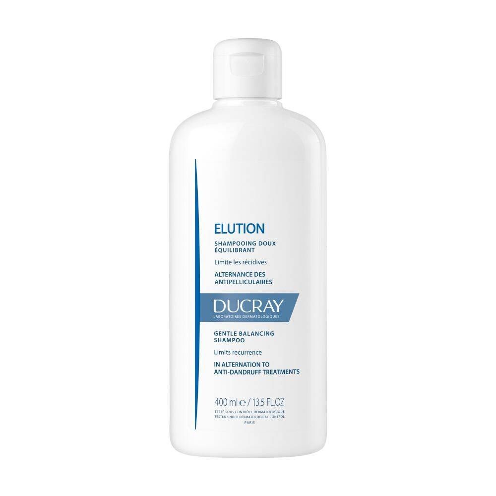 Ducray Elution Zachte Evenwichtsherstellende Shampoo Nieuwe Formule 400 ml