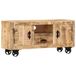 Maison Exclusive - Meuble TV en bois de manguier brut 110 x 30 x 50 cm