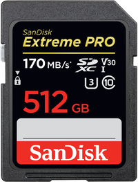 SanDisk Exrteme PRO 512 GB