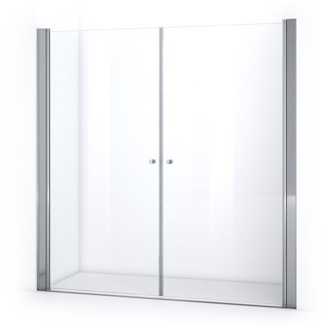 Maxaro Douchedeur Zircon Comfort 200cm Pendeldeur Helder Chroom