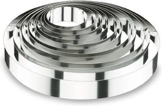 Lacor 68620 Cakevorm - Rond - RVS - 20cm - Zilver