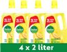 Dettol Allesreiniger Sprankelende Citroen 2L - 4 Stuks - Voordeelverpakking