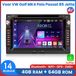 Awesafe Autoradio - Carplay Geschikt Voor VW Golf MK4 Polo Passat B5 Jetta Bora Sharan Seat Alhambra - 7 INCH IPS Scherm - Draadloos Apple Carplay en Android Auto - 4GB + 64GB - CD DVD Player - 8-Core V1PRO - GPS Navigatie 4G WiFi - Bluetooth & Wifi