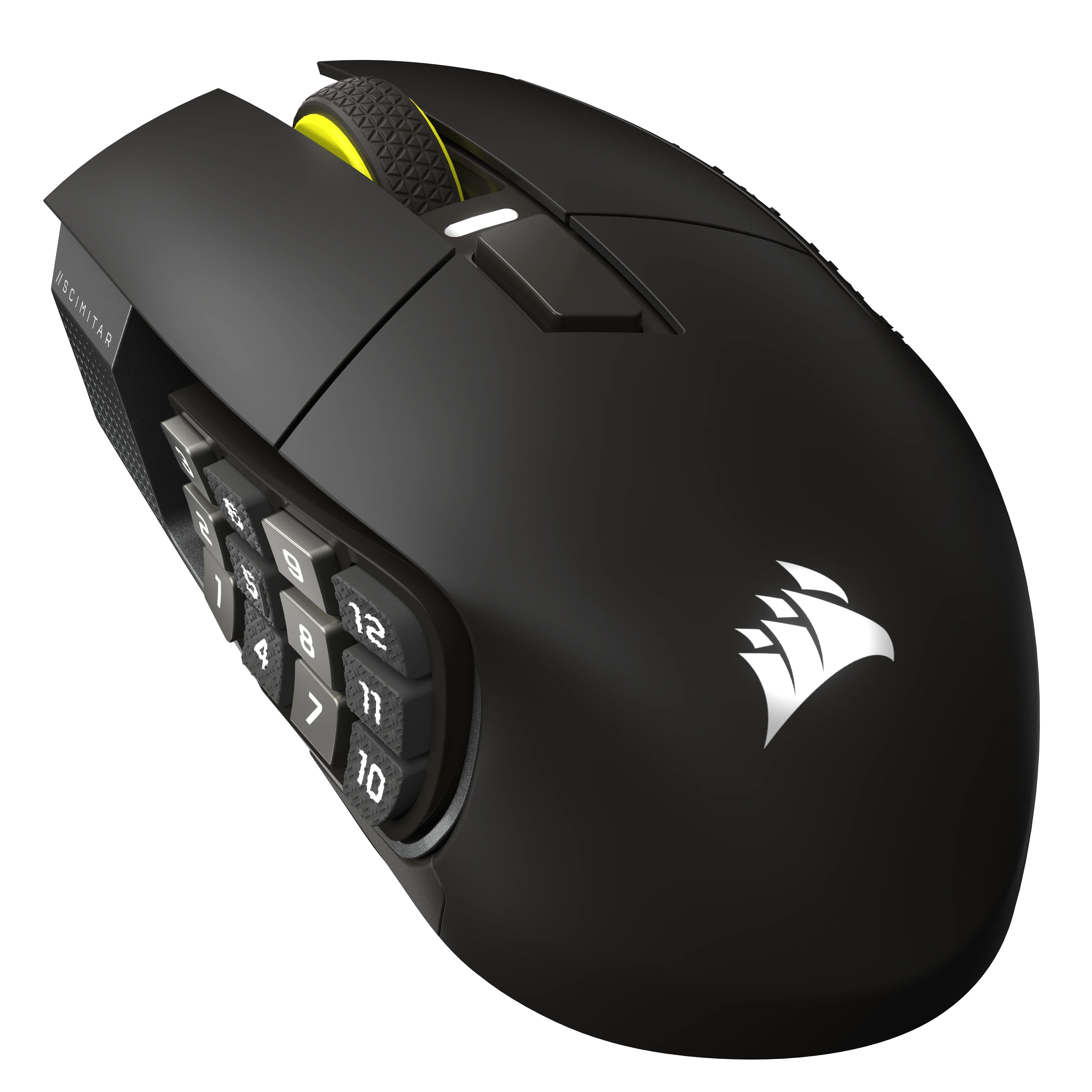 Corsair Scimitar Elite Wireless SE Gaming Muis - Rechtshandig - Bluetooth - Optisch - 33000 DPI - Zwart