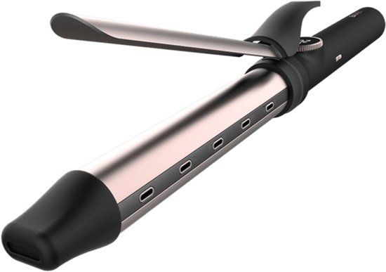 Cecotec Bamba SurfCare Krultang Warm Zwart, Roze