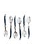 Pradel Excellence Laguiole Box met 6 eetlepels 25,2 x 17 x 2,8 cm grijs gemarmerd