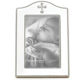 Reed & Barton Abbey Cross Silverplate 4" X 6" Frame, verzilverd, Metallic, 1 pond
