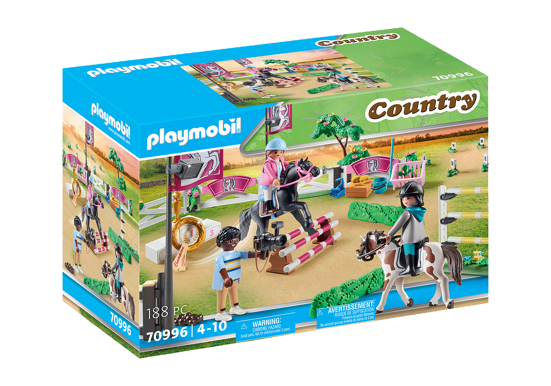 Playmobil Country Reitturnier 70996 - Multicolor