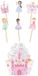 Folat Party Products Cupcake Decoratie Set - Pretty Princess - 6 sets