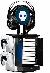 Numskull Gaming Locker - PS5 Inspired - 4 Controllers - 10 Games - 1 Headset