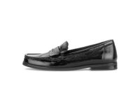 Gabor - Dames - Loafers - Zwart - Leer - Maat 40