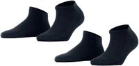 FALKE Happy 2-Pack sneakersokken dames blauw - maat 35-38