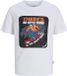 JACK & JONES - JREBSKULL SS TEE JNR - Garçon - T-shirt - Blanc - Coton - Taille 164