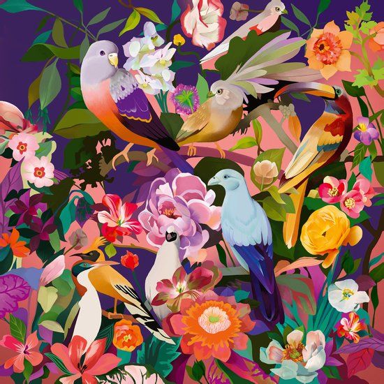 Ravensburger Legpuzzel Art & Soul Vogels 750 Stukjes