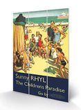 Nationaal Spoorwegmuseum MW12564P 20 x 29 cm RHYL (Punch & Judy), MDF, meerkleurig, 20 x 29,5 x 1,2 cm