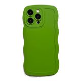 CLIPPER GUARDS Housse de protection en silicone liquide compatible avec iPhone 12 Pro Max, Housse de protection intégrale pour écran pour appareil photo antichoc, Étui de téléphone fin, 6,7 pouces vert