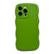 CLIPPER GUARDS Housse de protection en silicone liquide compatible avec iPhone 12 Pro Max, Housse de protection intégrale pour écran pour appareil photo antichoc, Étui de téléphone fin, 6,7 pouces vert