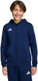Adidas Performance Entrada26 Hoodie Met Lange Ritssluiting Kids - Kinderen - Blauw
