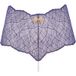 Bracli Panty Parel String Blauw Luxe Lingerie Maat Plus