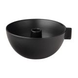 Bougeoir Ernst Ø17cm Noir