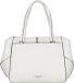 LIEBESKIND BERLIN Leren Lilly Heavy Pebble Shopper White Wit