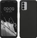 kwmobile coque de téléphone compatible avec Nokia G42 5G - Coque arrière - Noir
