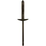 KS Tools 420.1274 Kunststof klinknagel voor motorkapgrill voor Ford, verpakking van 10 stuks