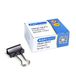 Rapesco FBC190B1 19 mm Papierklemmen, Zwart, Verpakking van 10