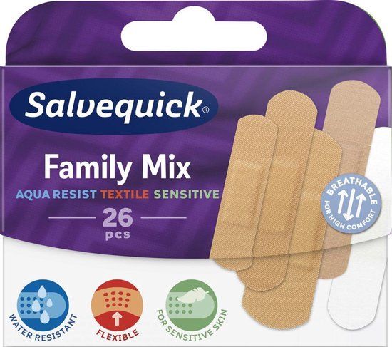 Salvequick Plasters / 26 / Unisex