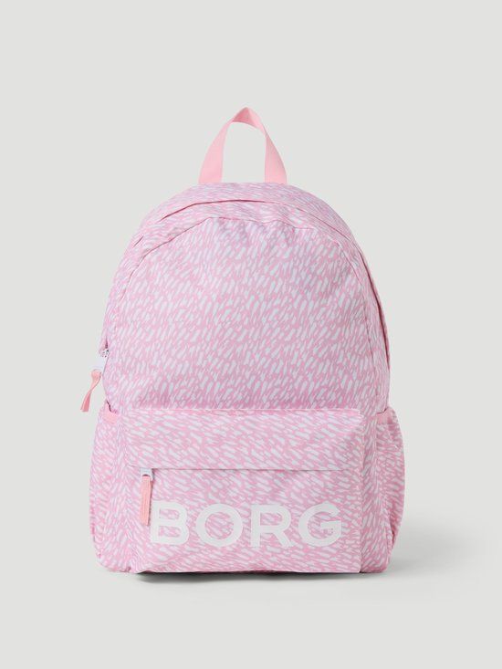 Björn Borg Rugzak Kinderen Schooltas 15 Liter - Roze - 100% Gerecycled Polyester
