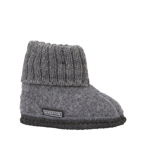 Bergstein Cozy pantoffel kids Grijs grijs