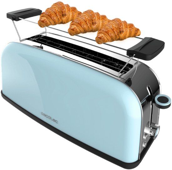 Cecotec Toastin' time 850 4-slice toaster 850W Blue