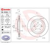 BREMBO Disques de frein pour KIA: Optima (Ref: 09.E536.11)