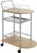 HAKU Keukentrolley met beukenhouten planken | Beige | 65x83x35 cm