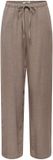 ONLY ONLSIESTA MW PULL-UP LINEN BL PNT NOOS Heren Broek Walnut