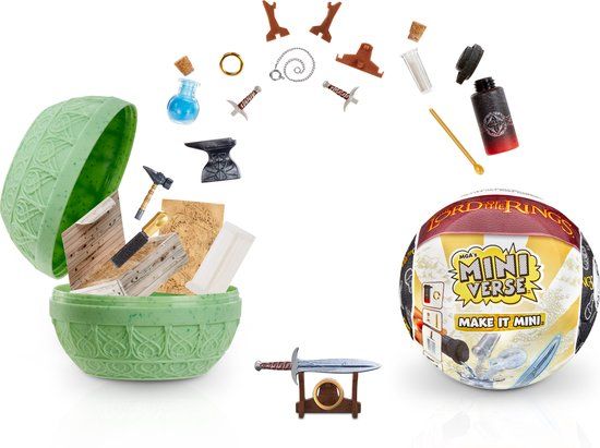 Miniverse - Make it Mini Lord of the Rings - DIY Hobby Kit - Blind Box - Collectible - Ages 8+