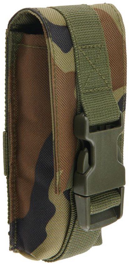 Brandit Molle Multi Pouch Large woodland Molle tasje - Groen