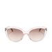 Calvin Klein dameszonnebril CK19536S Cat Eye, Crystal Beige/Beige, 55 mm