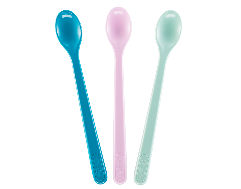 nip Feeding Lepels - Verschillende kleuren - 3 stuks