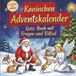 Schlauvento Interactive Kaninchen-Adventskalender: Quiz-Buch mit Fragen und Rätsel