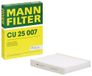 MANN-FILTER CU 25 007 Cabineluchtfilter - CARS + TRANSPORTERS