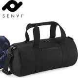 Senvi Reistas-Weekendtas Trendy Duikersstof Kleur Zwart