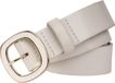 Legend Dames - Leren riem - Wit - 85cm