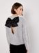 Apricot Bow Back Shimmer Fluffy Jumper