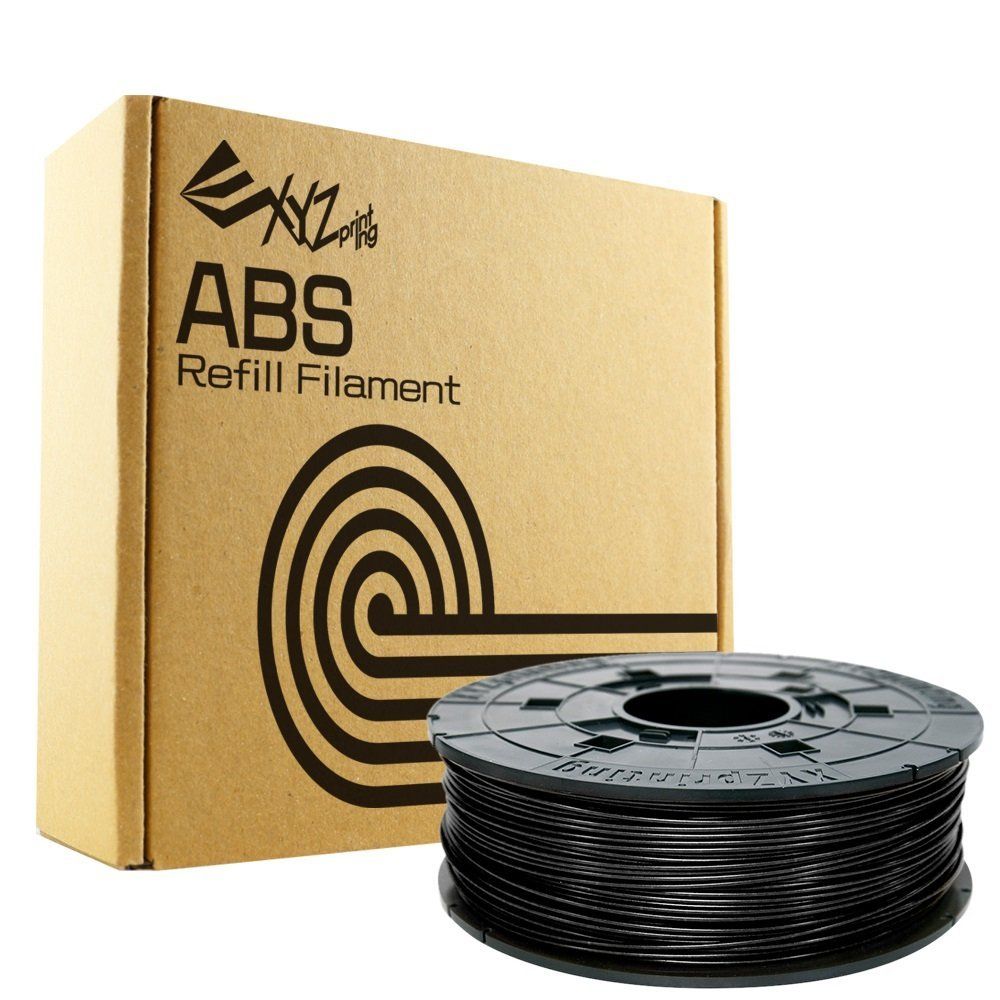 XYZprinting RF10BXEU00E 3D Printer Filament - ABS - Black - 600g